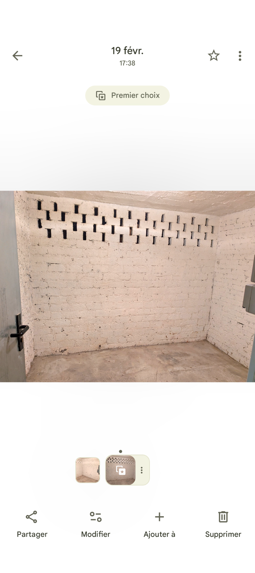 Cave 7 m² - Paris 16 (Métro Passy)