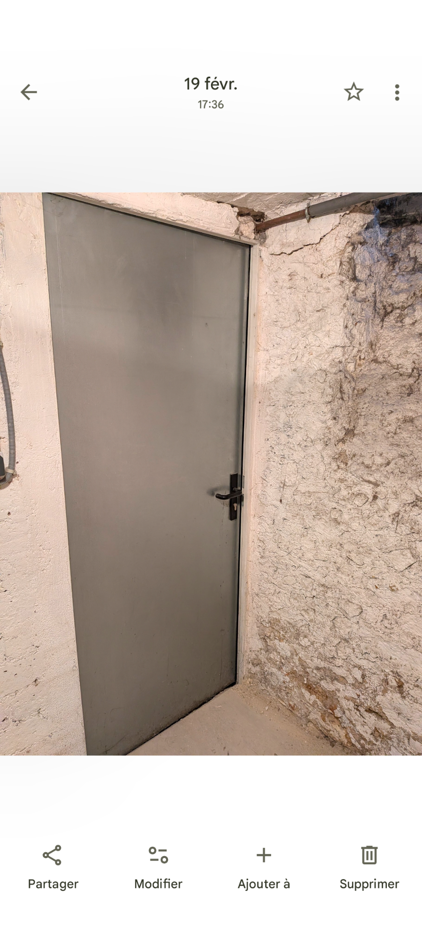 Cave 7 m² - Paris 16 (Métro Passy)