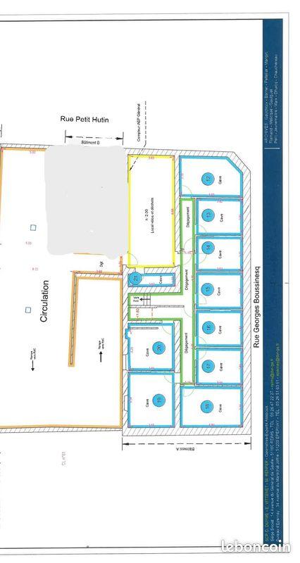 Location caves de 3 à 15m²