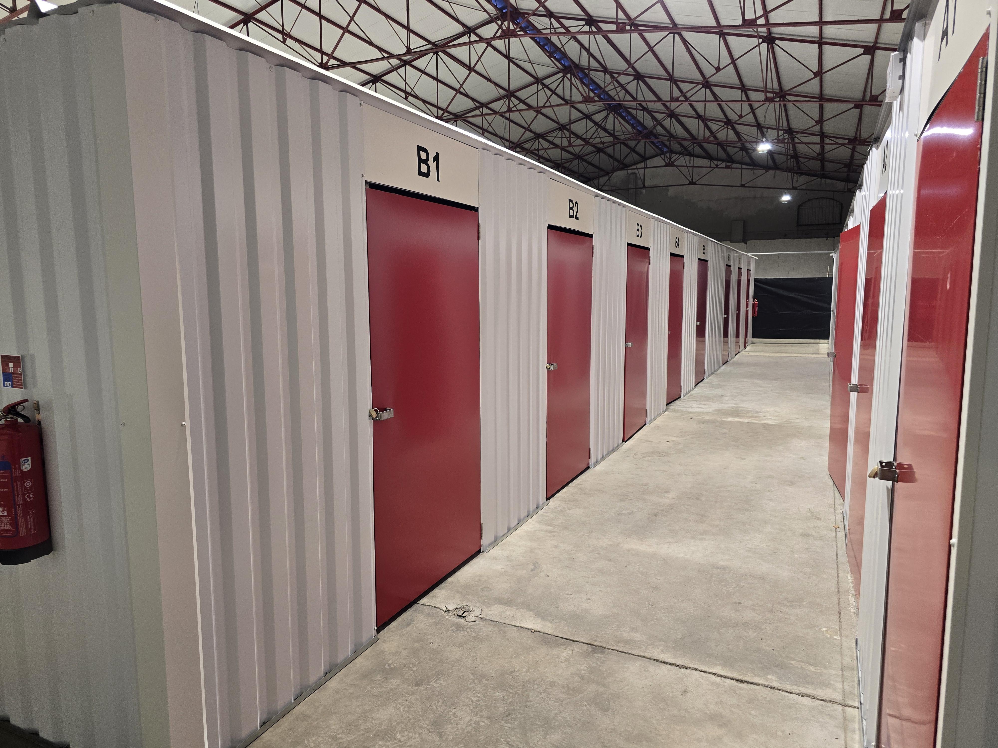 Box de stockage dans centre de self stockage