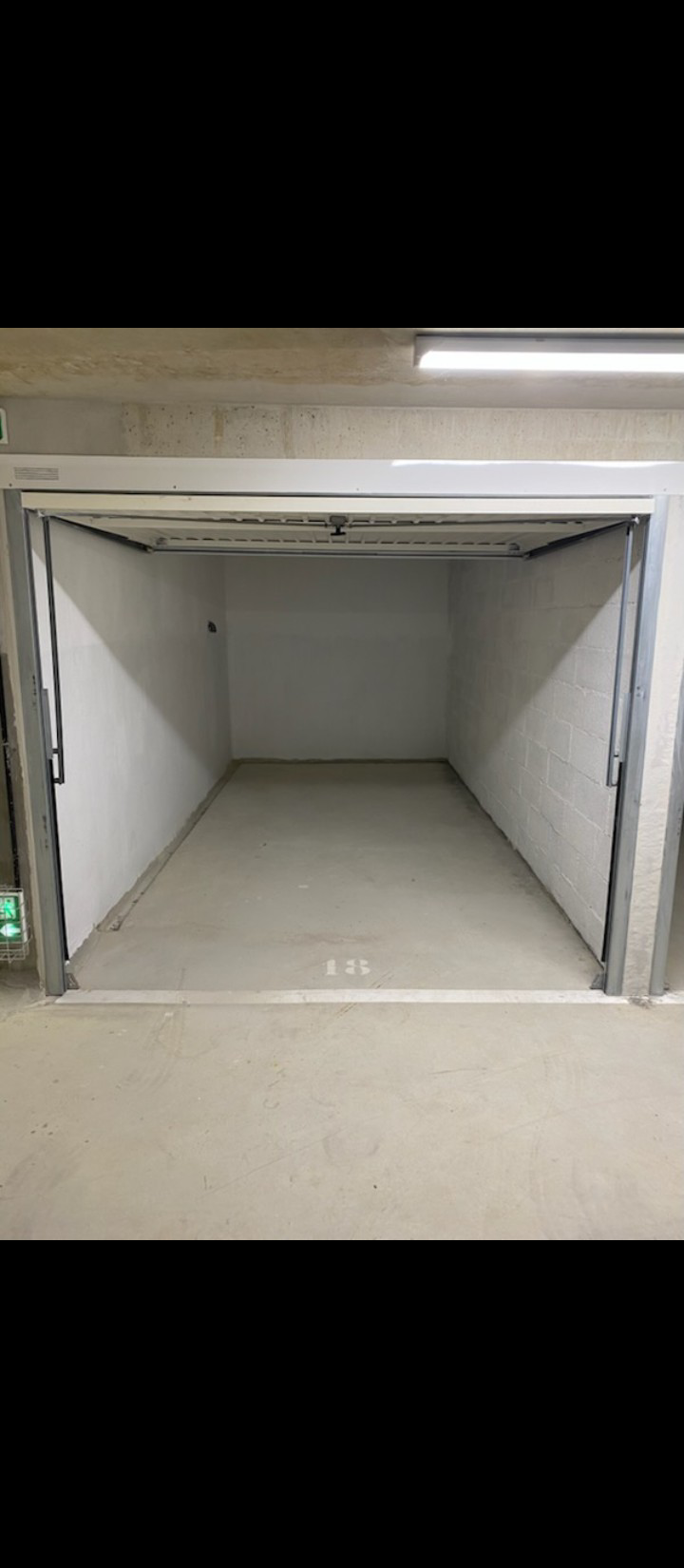 Box en sous sol sécurisé (N°18)