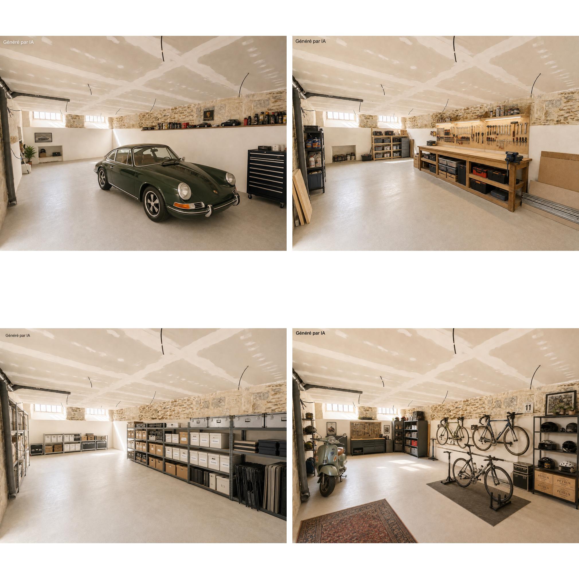 NANTES HYPERCENTRE – Grand garage / espace de