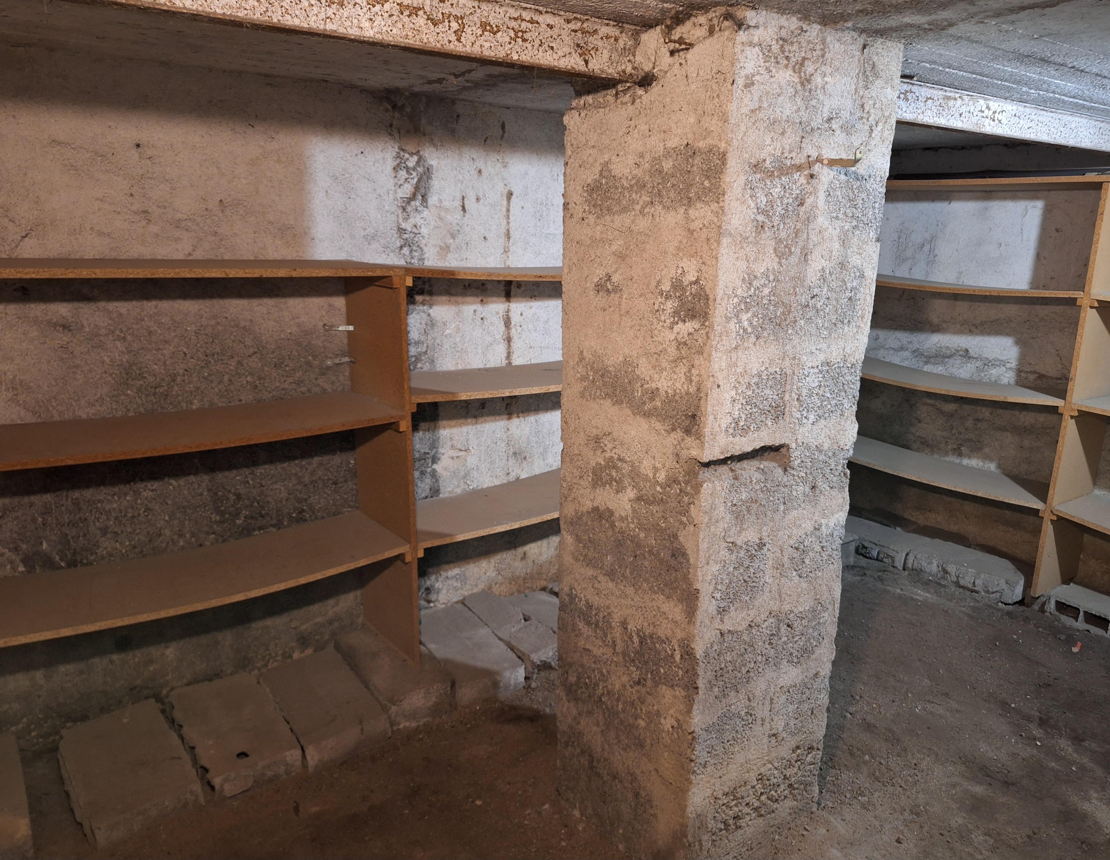 Cave en sous sol