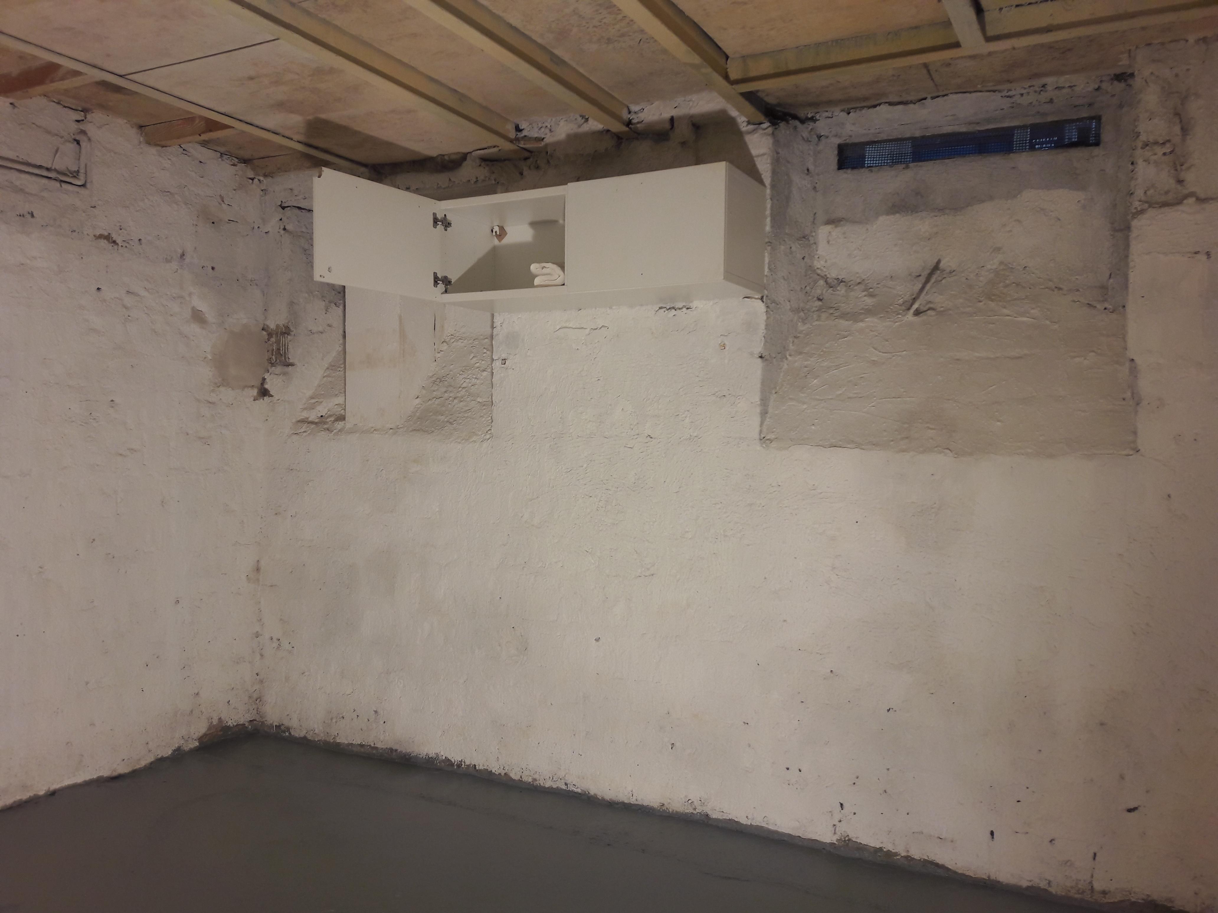 Cave saine et sèche 15 m² Paris 10e.