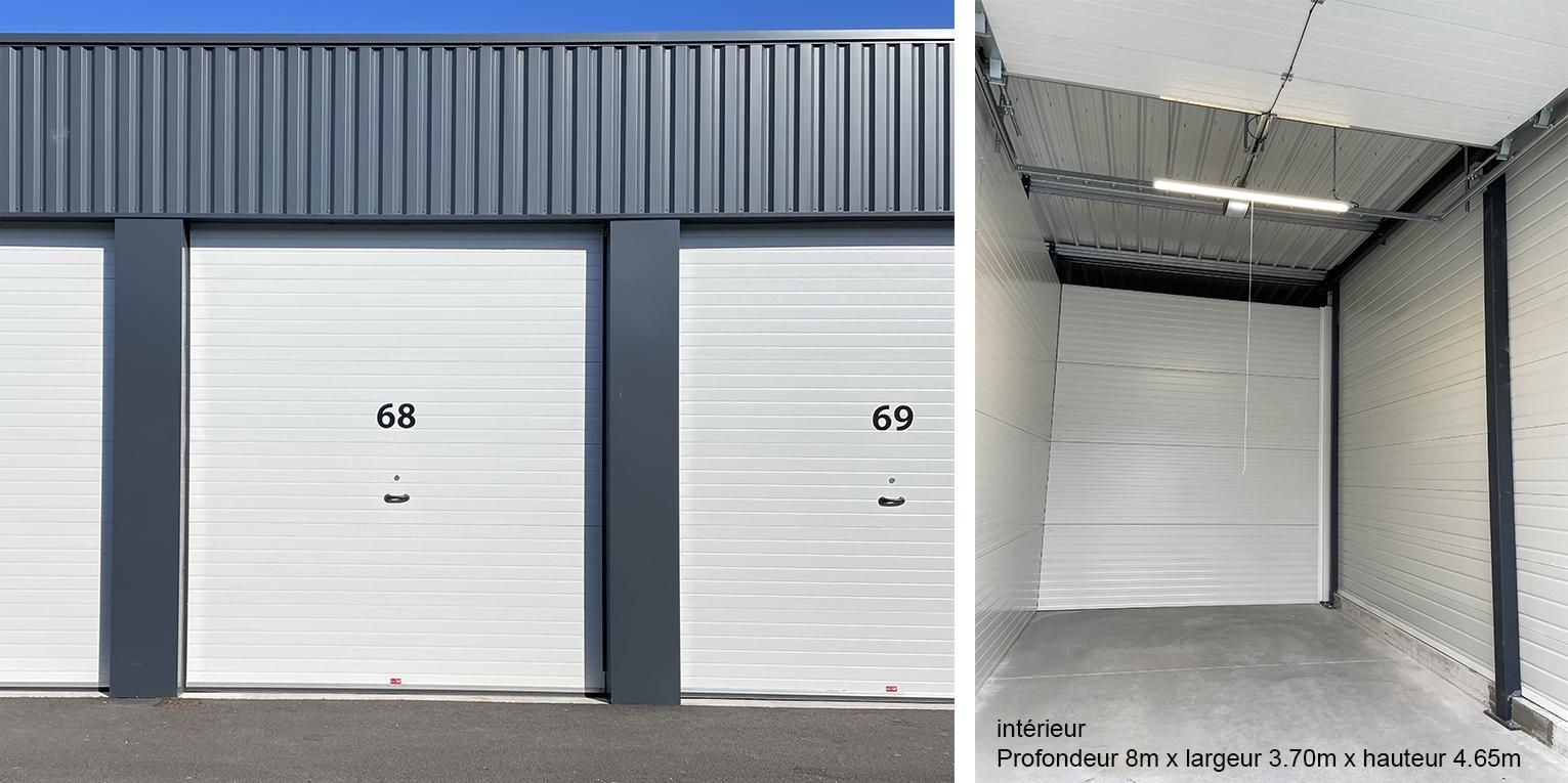 BOX DE STOCKAGE SÉCURISÉ DE 29 M² -