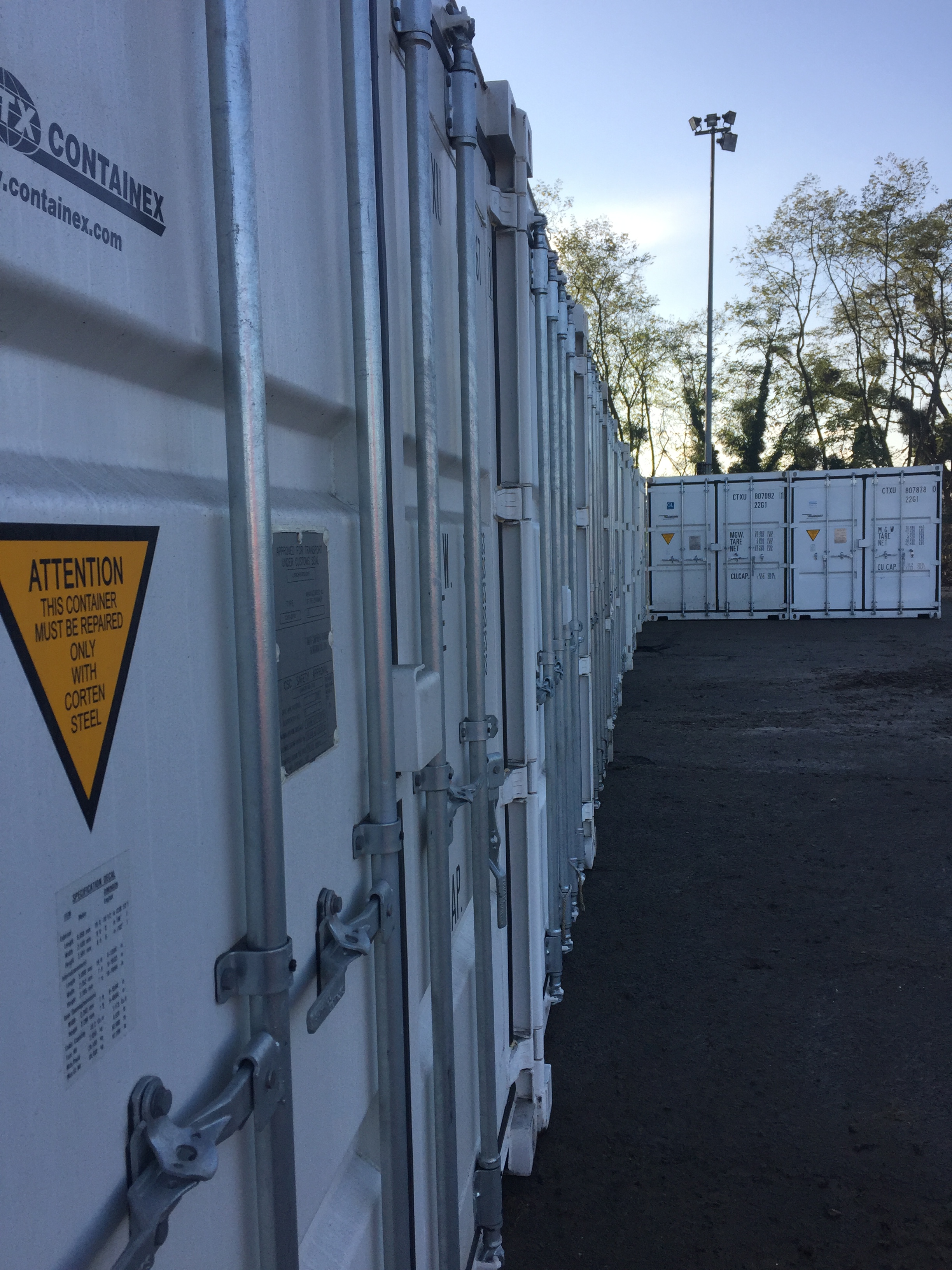 location de conteneur de 15 m2 sécurisé