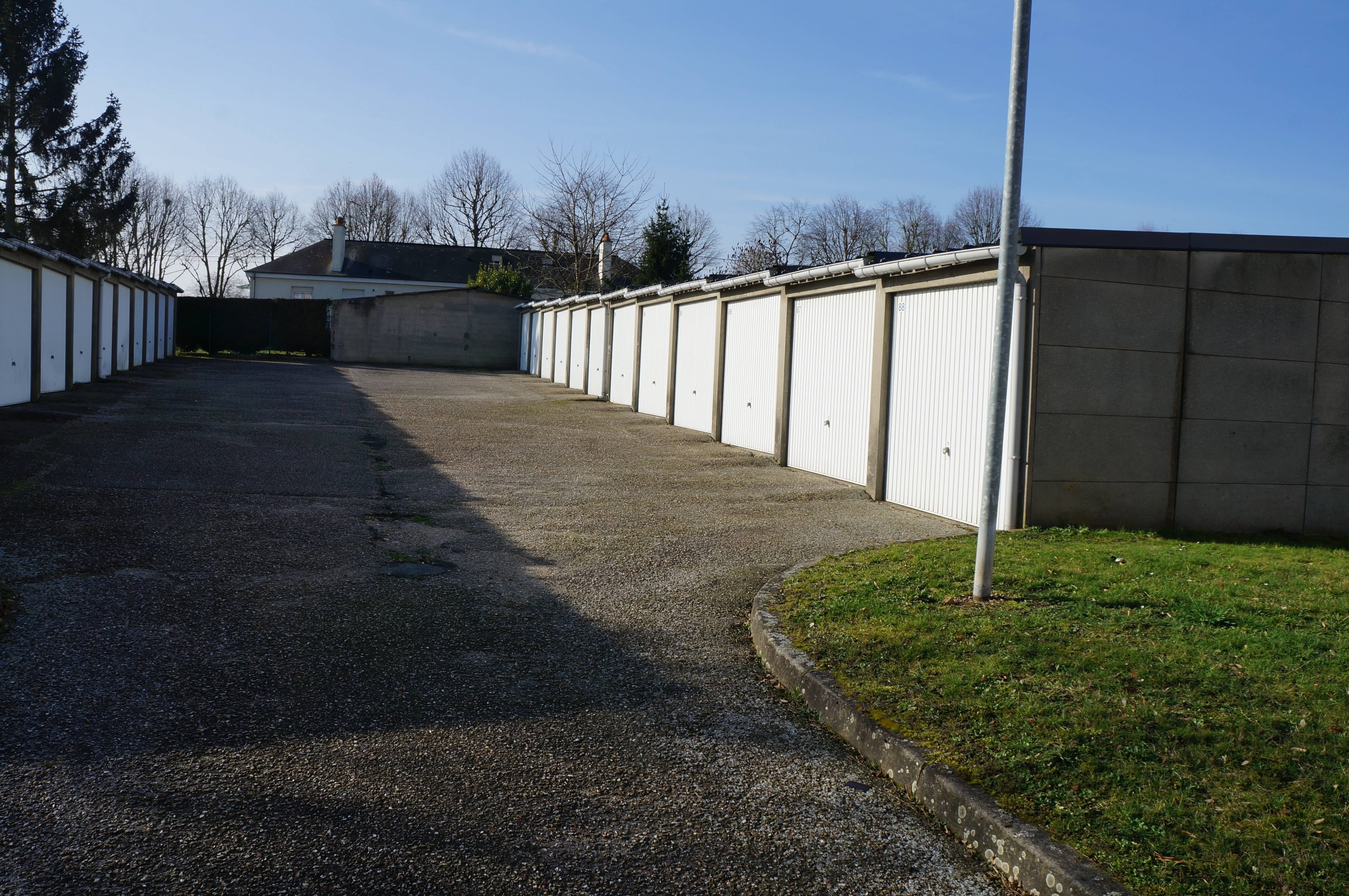 Garage propre et accessible
