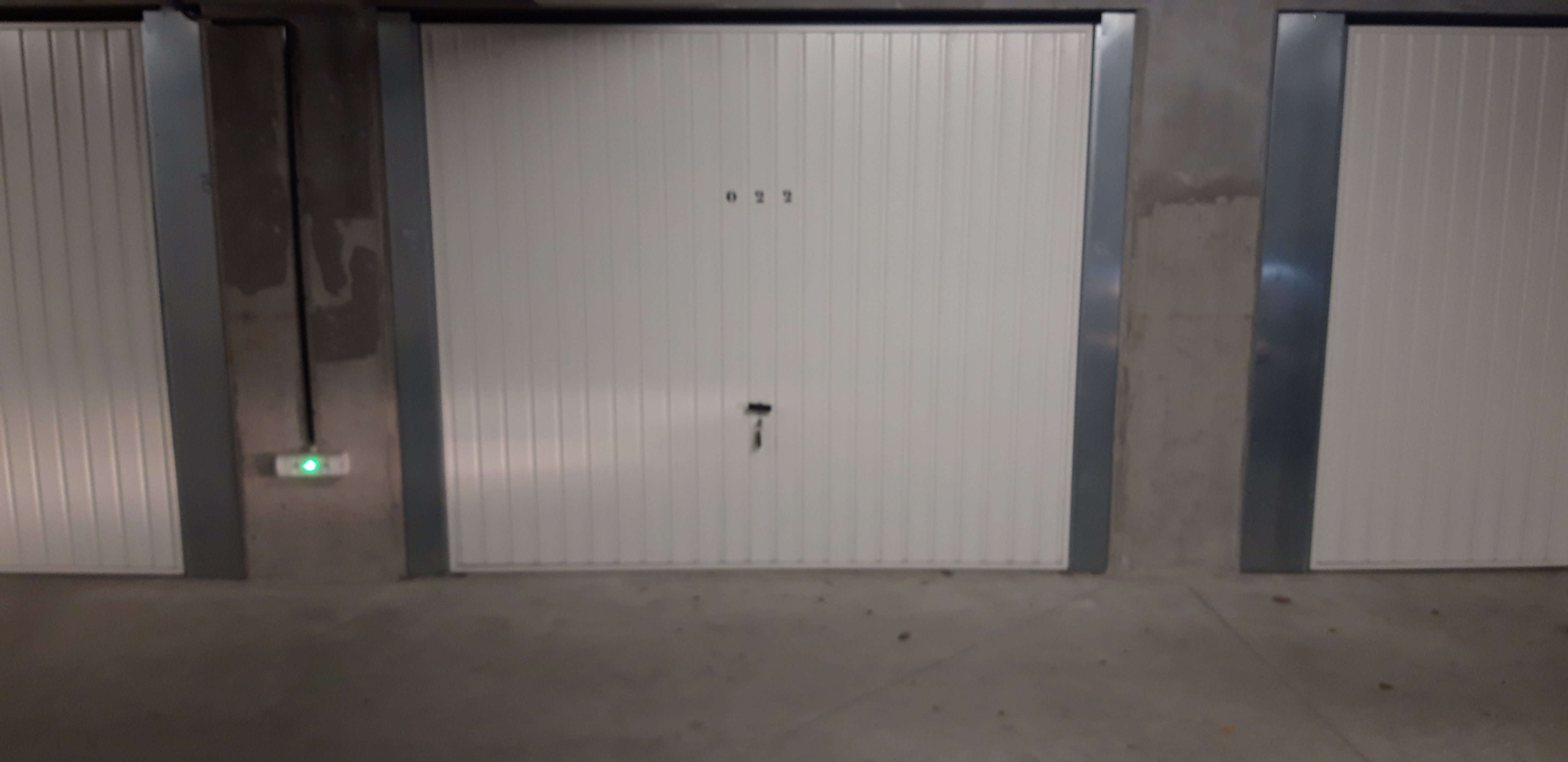 Parking fermé