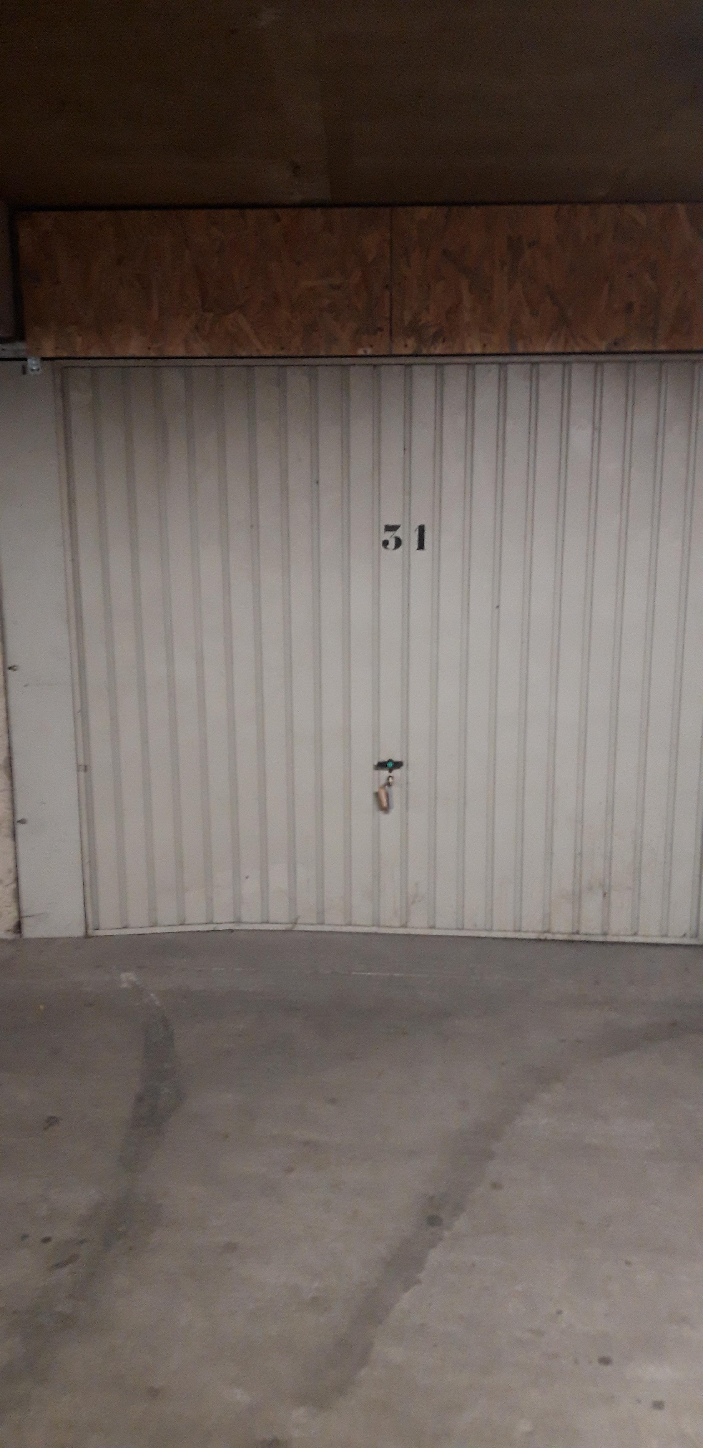Garage en sous-sol