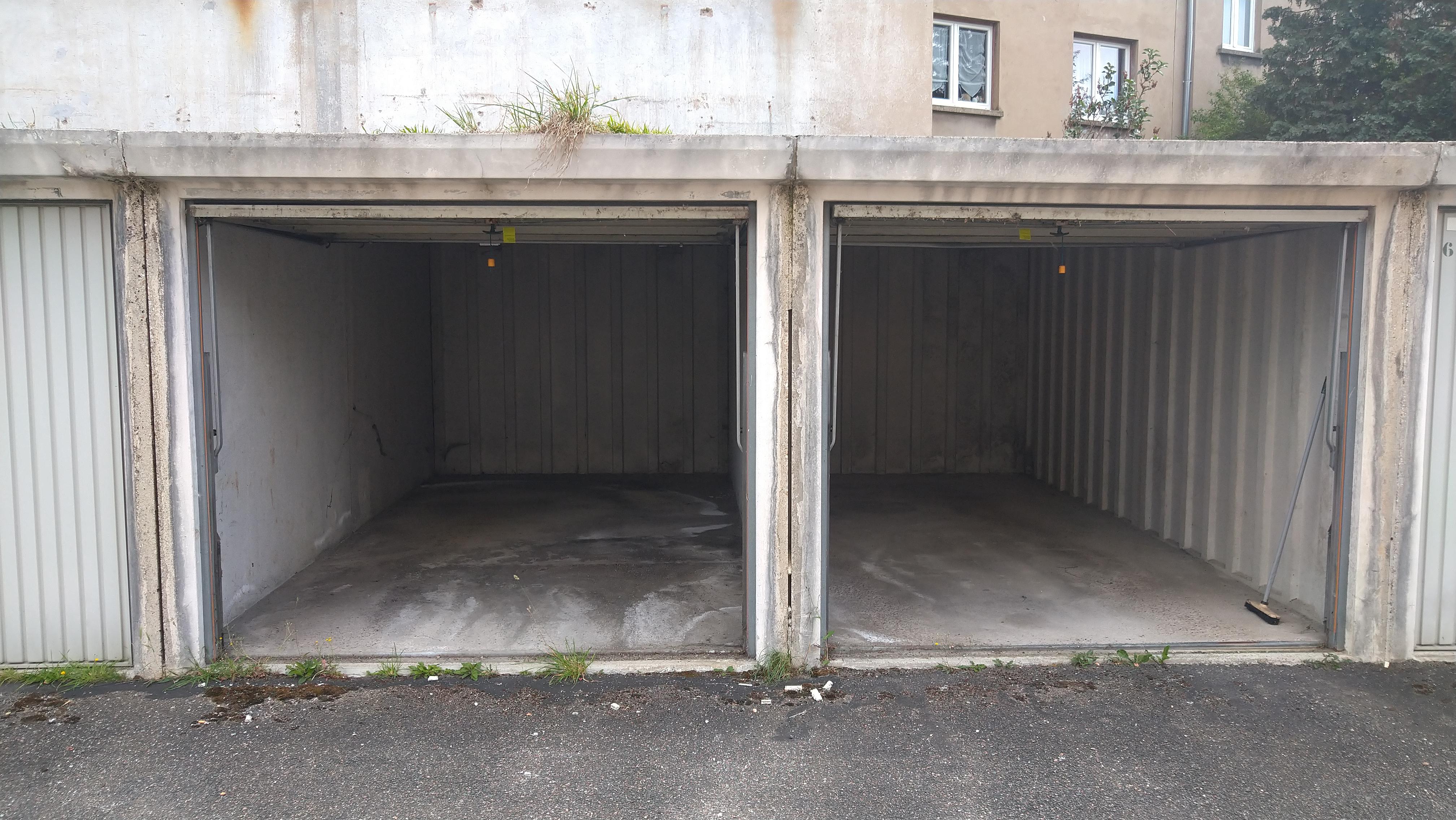 Garage sécurisé en centre-ville