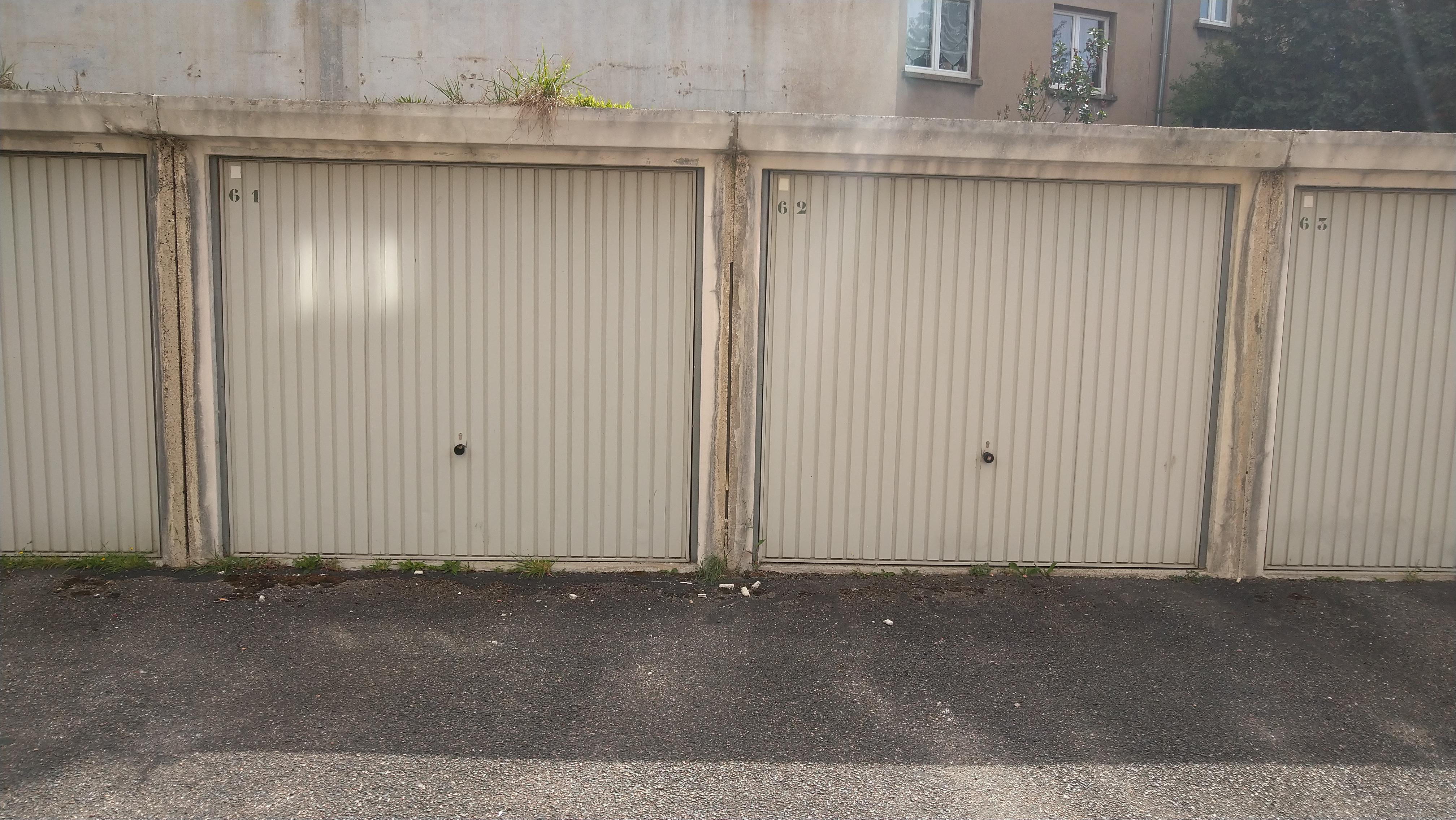 Garage sécurisé en centre-ville