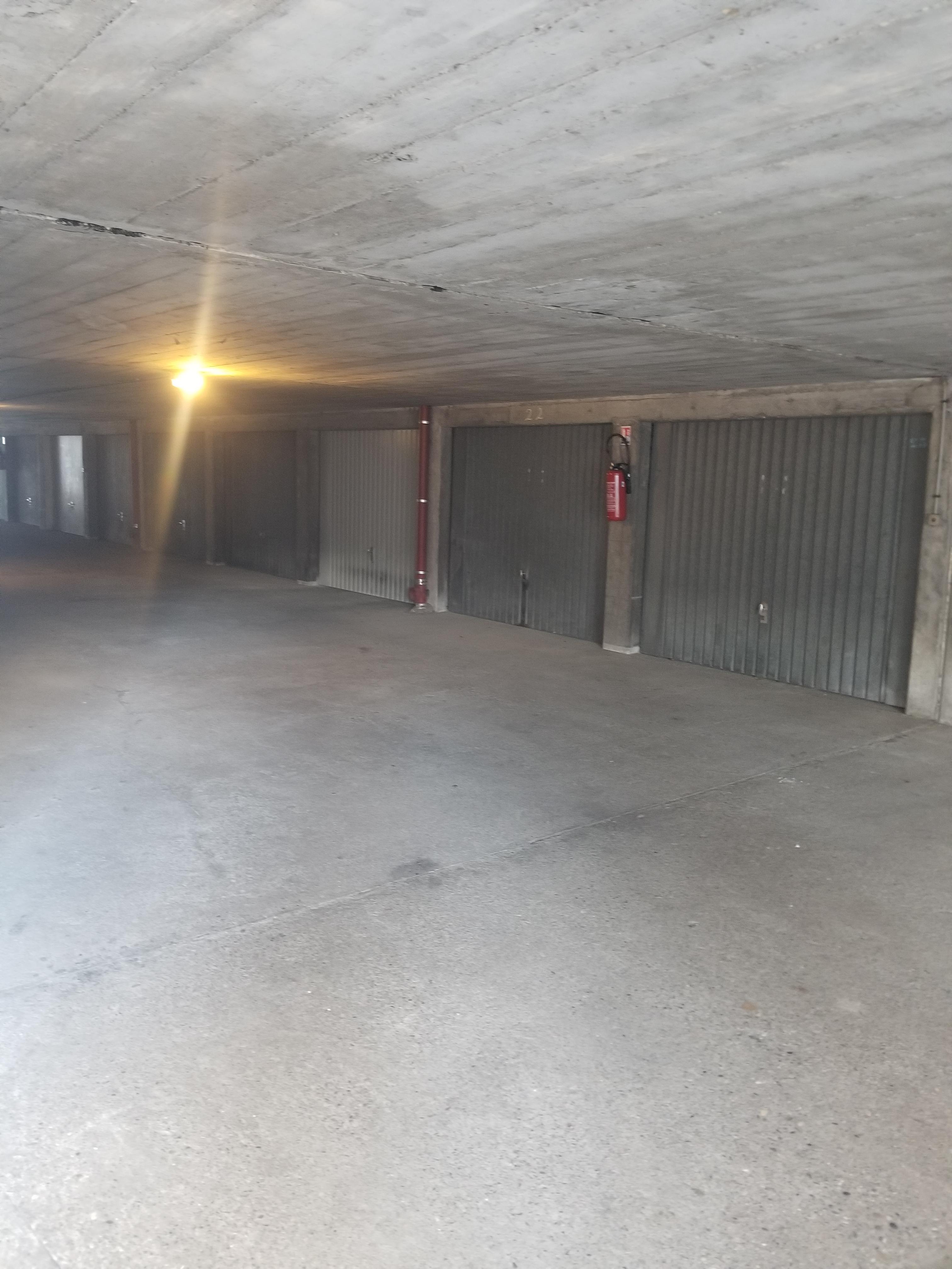 Garage sécurisé en sous-sol à Mulhouse