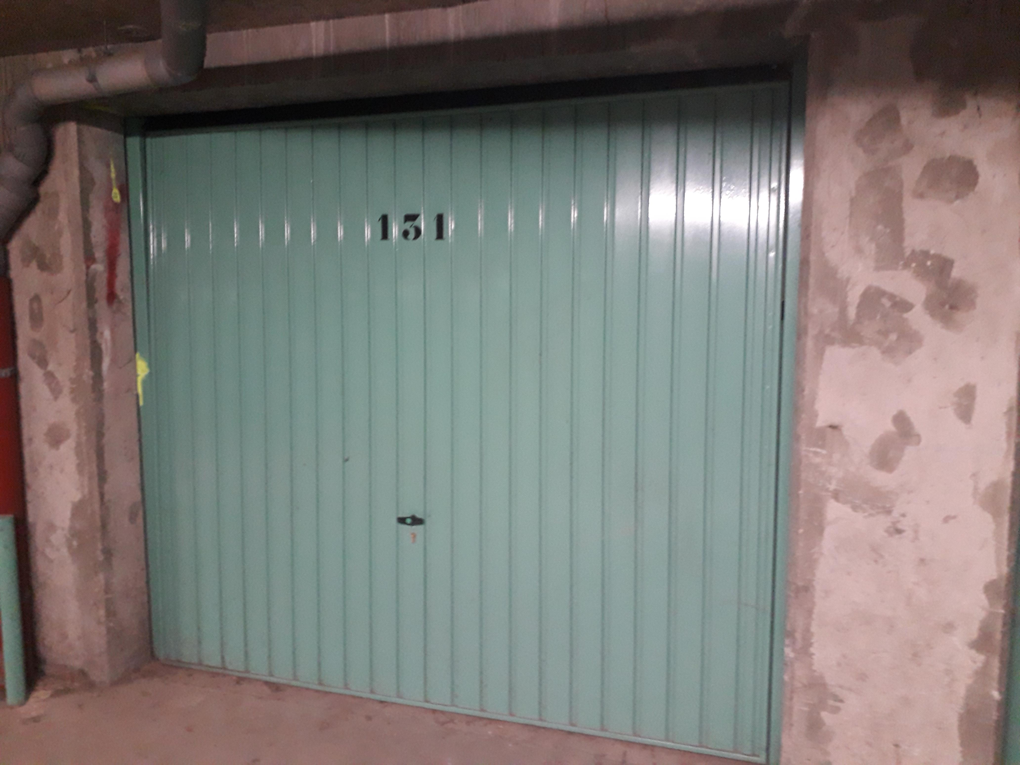 Garage sécurisé en sous-sol