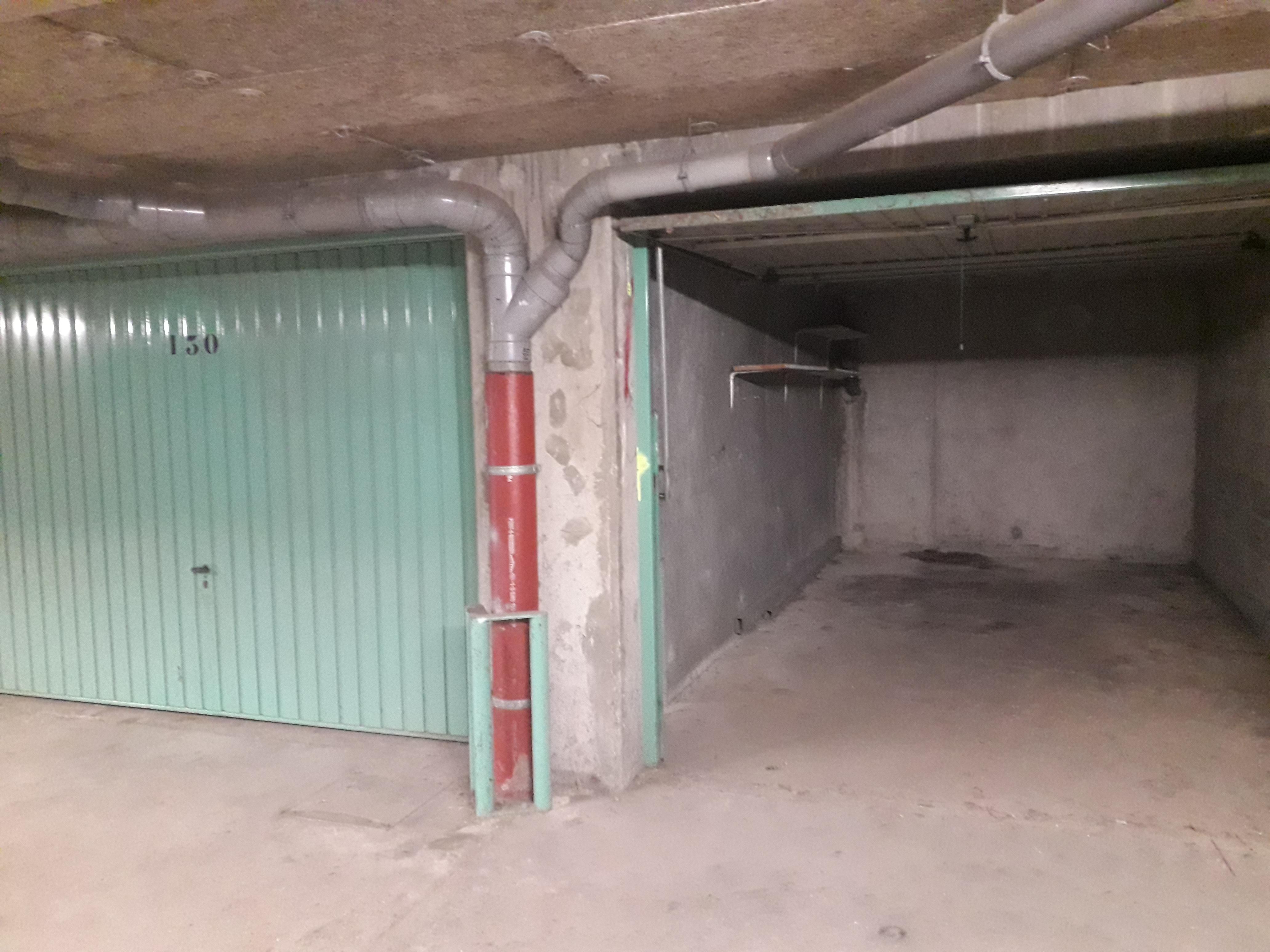 Garage sécurisé en sous-sol