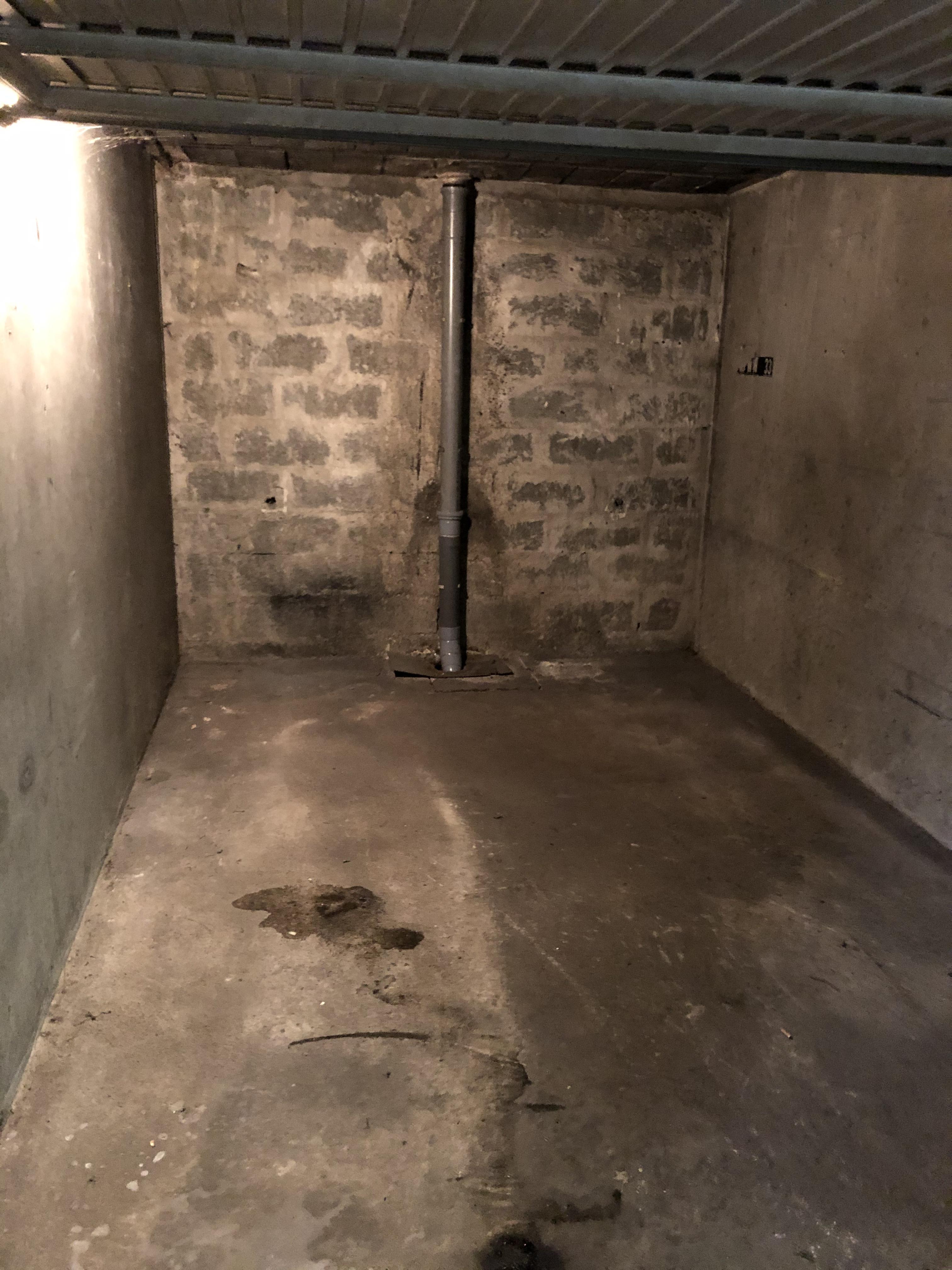 Garage en sous-sol