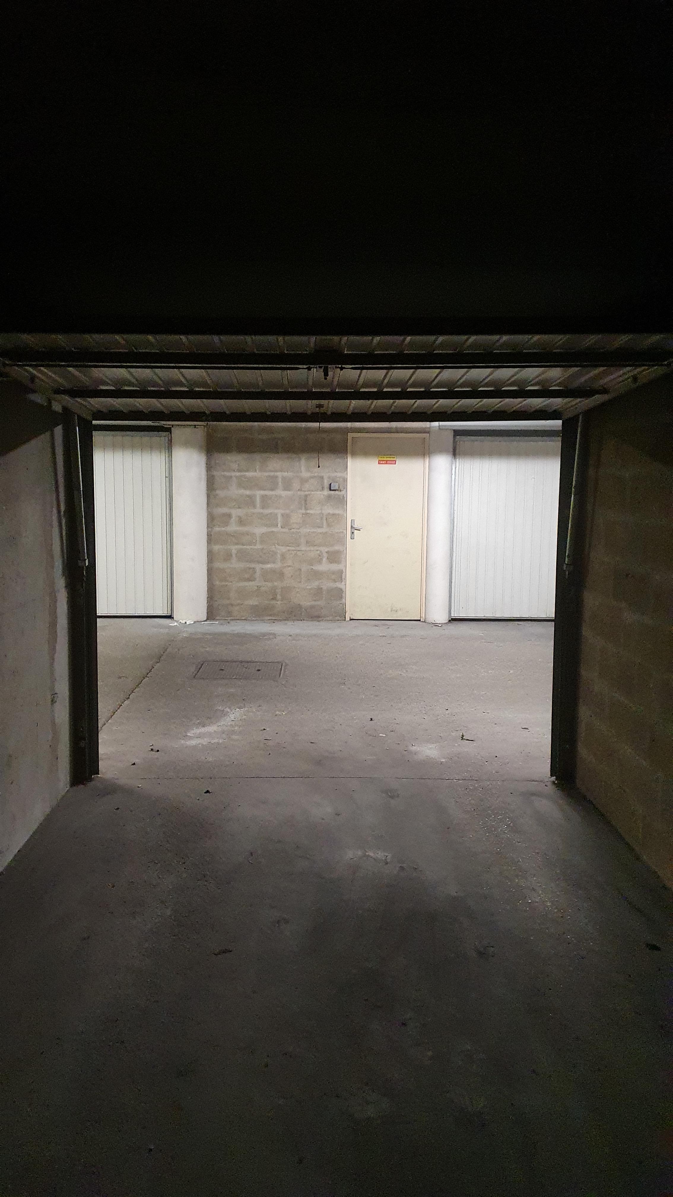 Garage en sous-sol