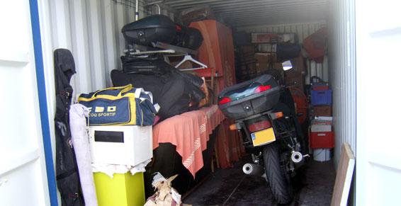 Location de box de stockage sécurisé