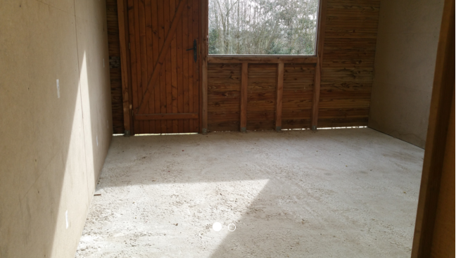 Grand espace de stockage